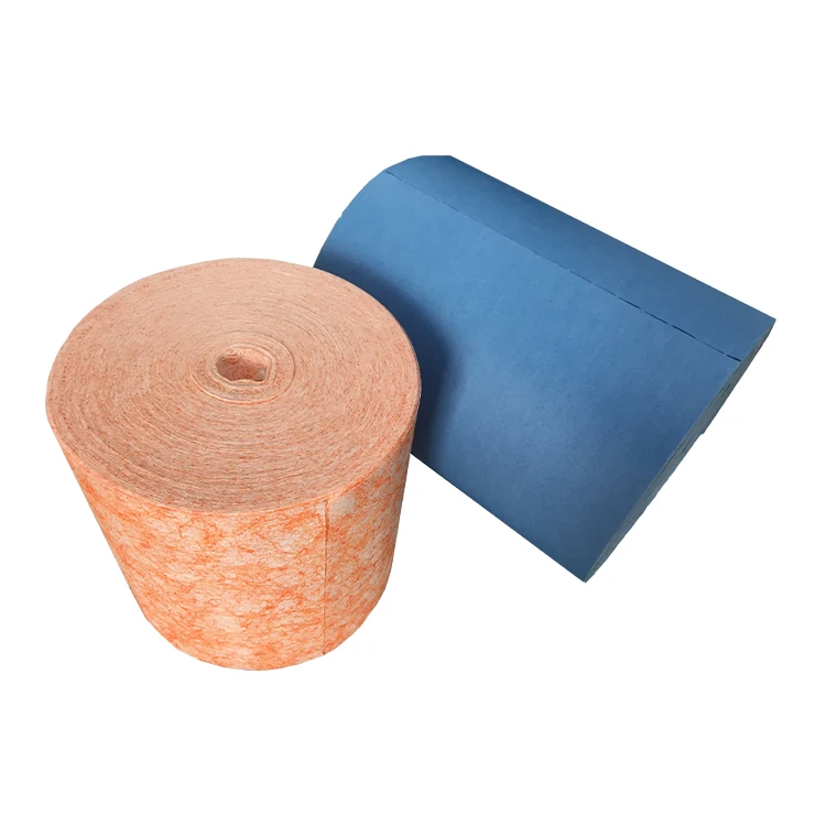 High Density Thickened Blue Roll Industrial Dry Microfiber Cleaning Wipes Cloth Wipes