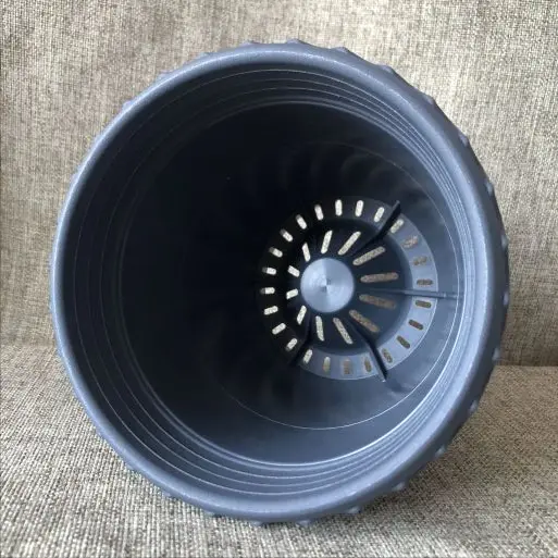 2.5L 18*18cm plastic garden flower pot for roses planting outdoor pot