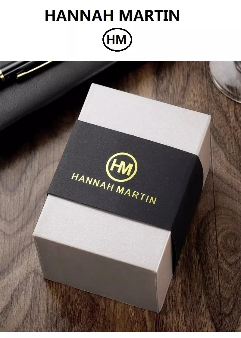 Коробка для часов Hannah Martin оригинальные роскошные подарочные коробки унисекс будут продаваться с часами (не продаются отдельно)