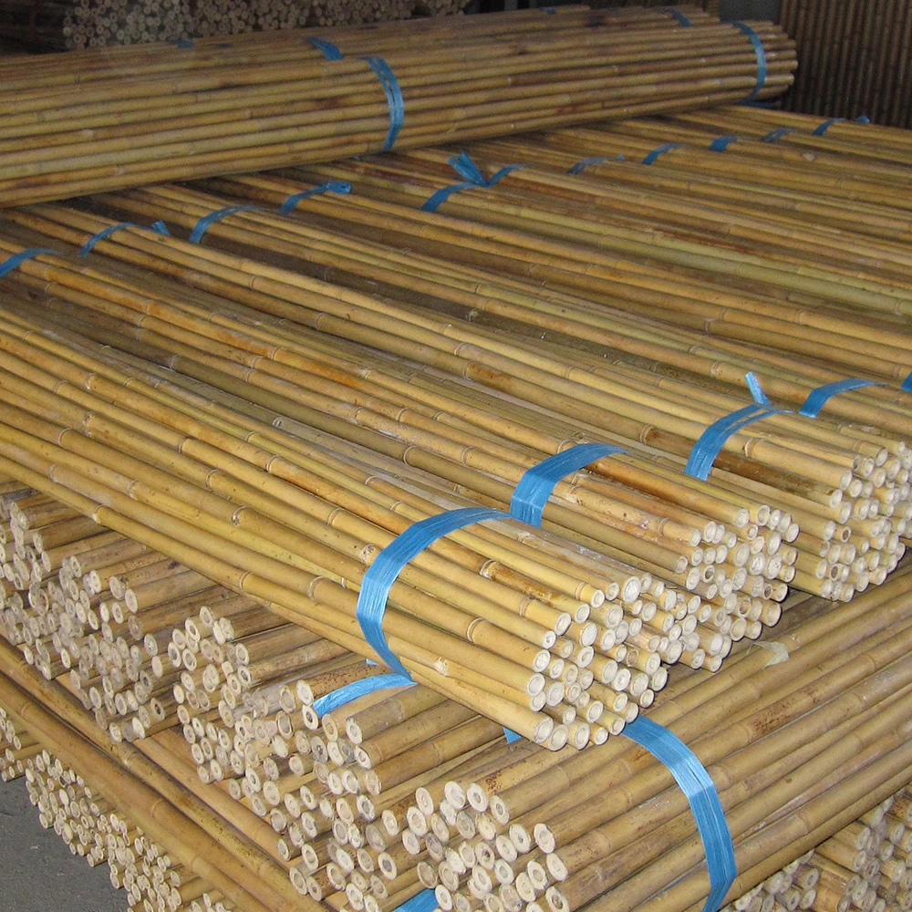Factory wholesale price eco friendly custom size 2 inches bamboo cane for agriculture