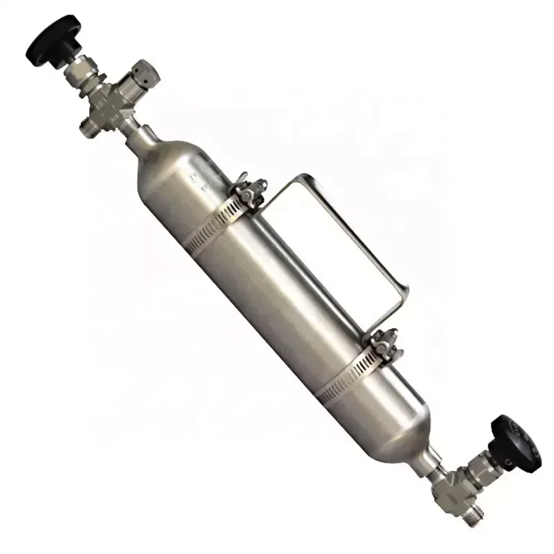 Нержавеющая сталь 316L 3000 psi 150 мл 300 500 газовый баллон для проб CNG масляная Лабораторная система