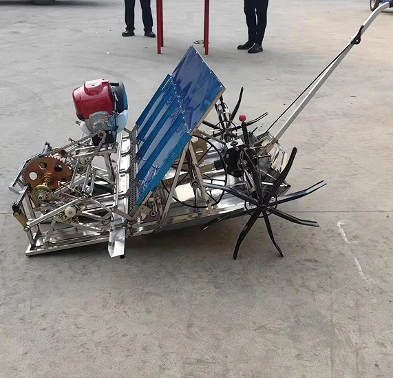 4 or 6 rows High Efficiency Transplanting Machine Seedling Depth Rice Transplanter for Sale