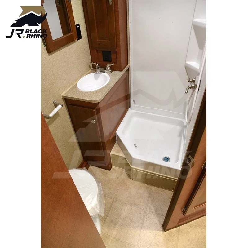 High Quality Lightweight Retro Mobile Off-Road Travel Trailers Slide-In Truck Camper Outdoor Camping Electric Brake Wholesale