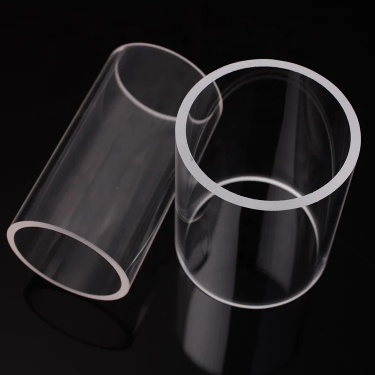 SUCCESS Both Ends Open Clear Fused Quartz Tube High Temperature Quartz Glass Tubes Tubo De Cuarzo Para Horno Tubular