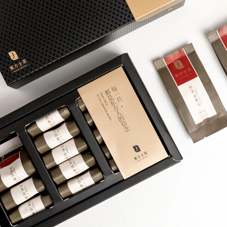 
High Quality Stir-fried Organic Iron Buddha Oolong Tea Bagged Packaging 