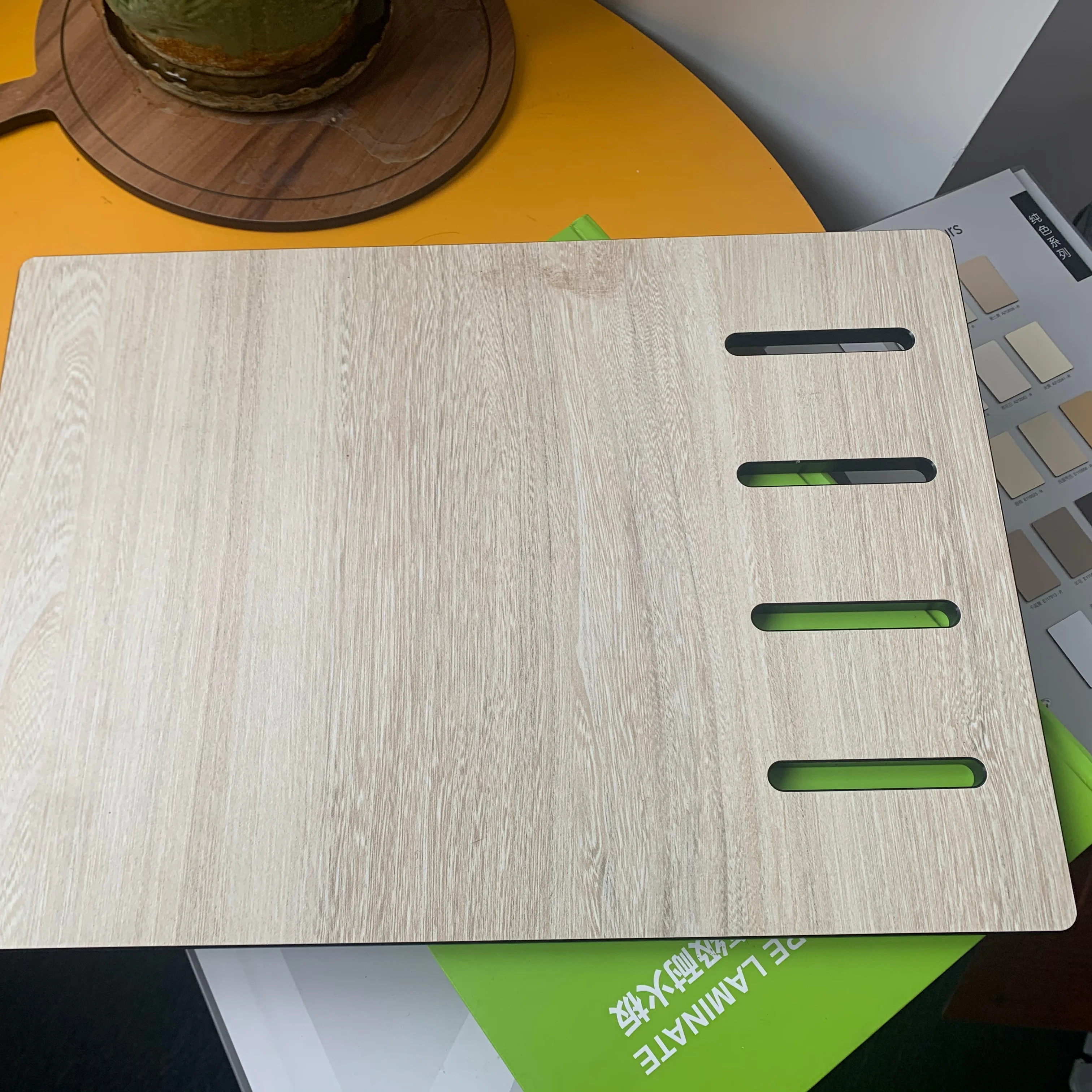 Compact Laminate Board / Light Compact Phenolic Board / Custom CNC Cut Finished HPL Products