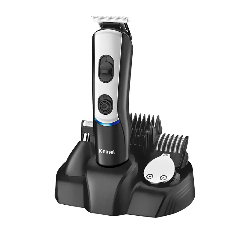 
Kemei KEMEI hair clipper KM-520 nose hair razor razor razor flat angle cutter head T-shaped electric clipper 