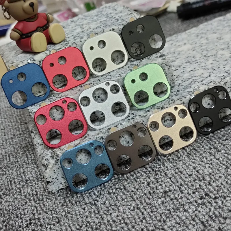 Cell phone Aluminum Alloy Camera Lens Frame Cover For iPhone 11 12 13 Pro Max Camera Lens Protector