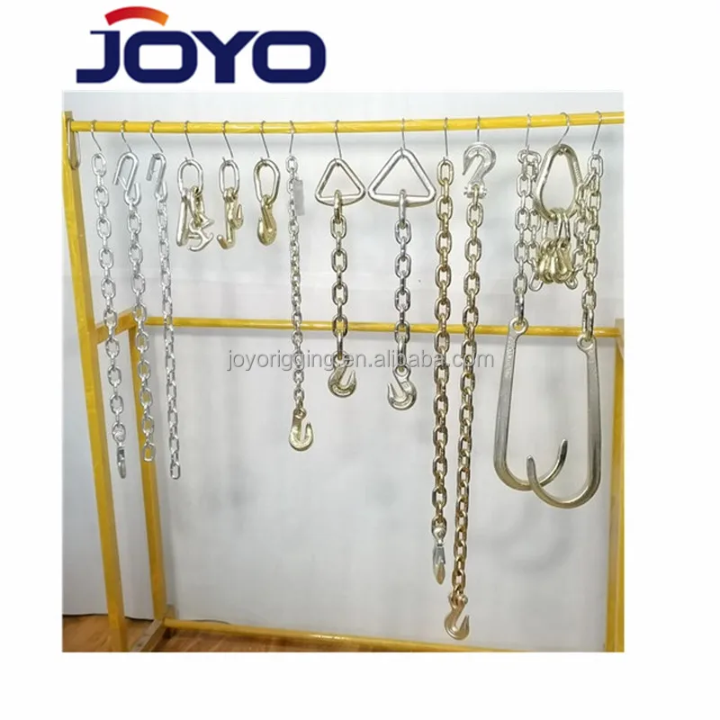 Trailer Chain with Hook on both ends for Truck Use,ISO9001...