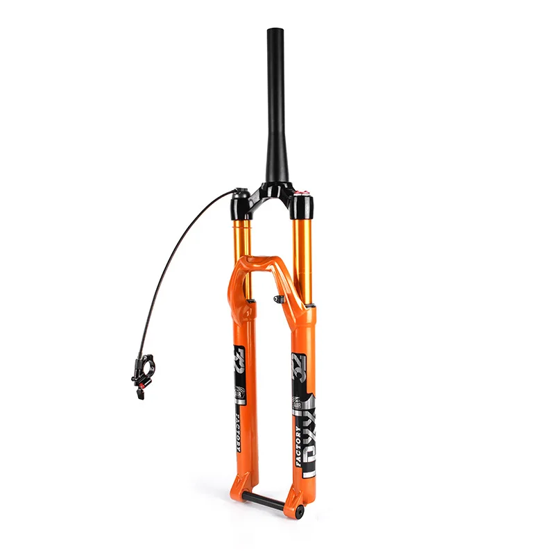 Full Suspension Bicycle Fork 27.5/29 Inch Remote Control/Manual Aluminum Alloy Bicycle Fork