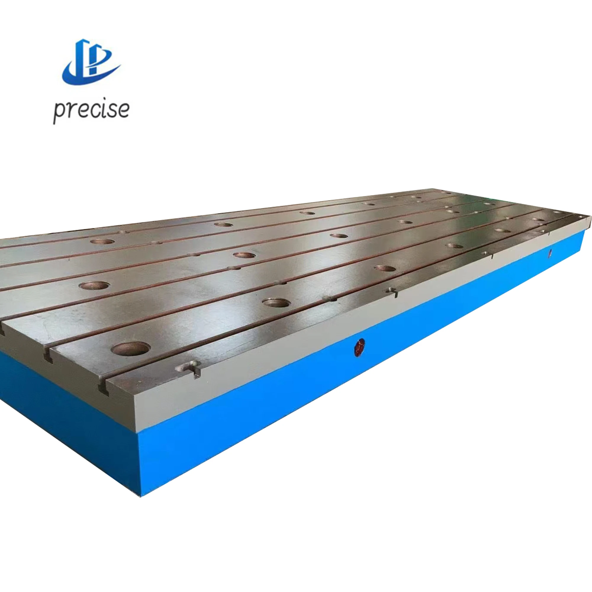 Customized Gray Cast Iron Surface Plate Mounting Plate T Slot Inspection Table Cast Iron Flat Lapping Plate
