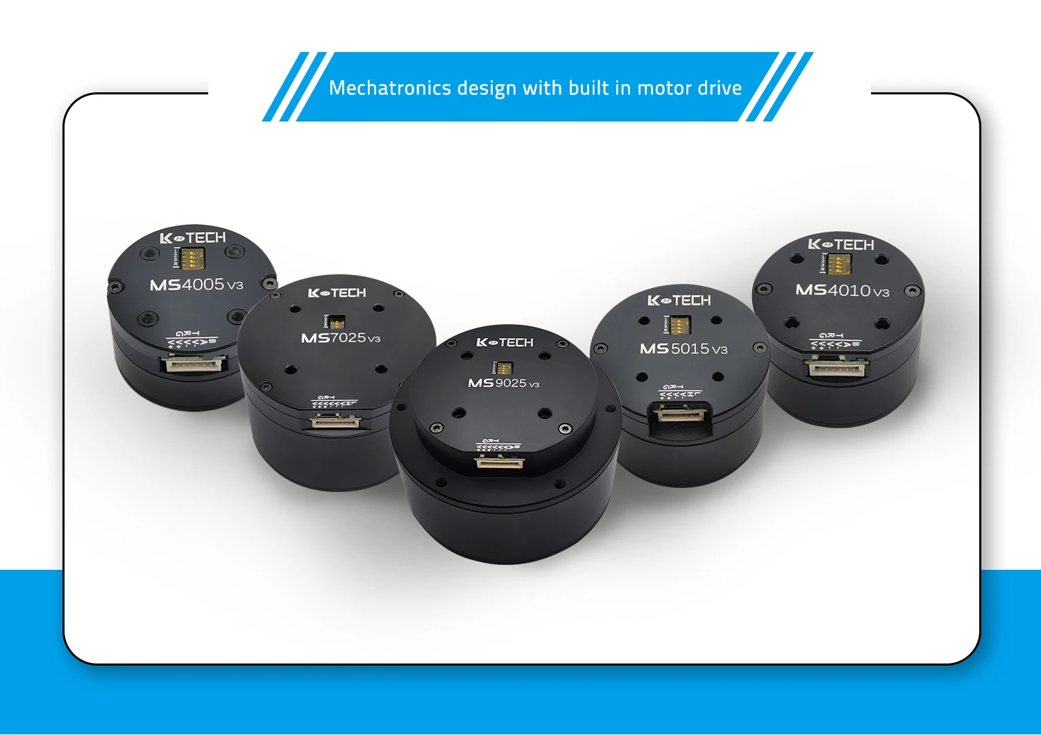 MS5015V3 16V driver intergrated micro DC brushless motor for UAV PTZ camera PTZ panoramic camera laser lidar