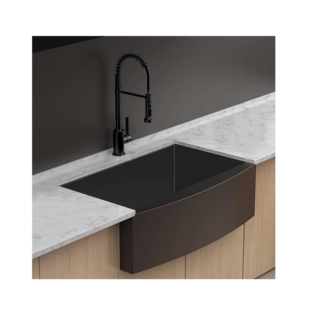 The Farm Sinks Style Fireclay Stainless Steel Apron Single Bowl Kitchen Sink With Best Quality