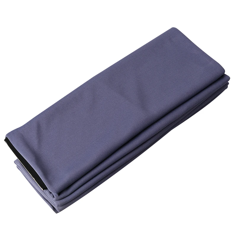 
Hot sale 100% polyester weft knitted double side cloth for garment lining 
