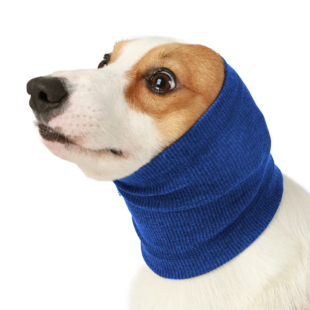 New Pet Dog Soothing Headgear Scarf To Prevent Fright and Soothe Emotions Anxiety Relief Calming Dogs Pet Bandana