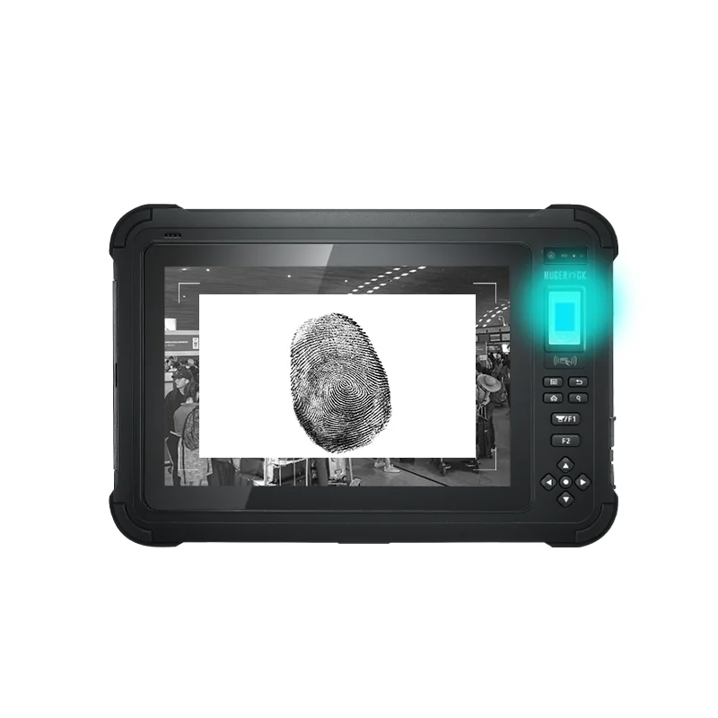 HUGEROCK B102 2.0ghz 500nits Credit Card Sdk Available Shockproof Biometrics rugged with rfid reader Tablet Pc 10.1 Inch Android