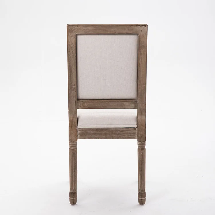 Latest Design Modern Home Luxury Furniture Upholstered Wooden Dining Chairs