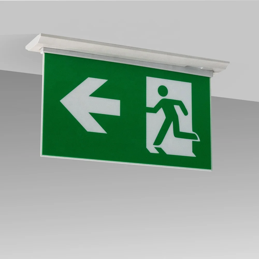 Emergency LED Exit Sign Light Ceiling Mounted Exit Light Coal Mining Explosion Proof Exit Light with High Quality