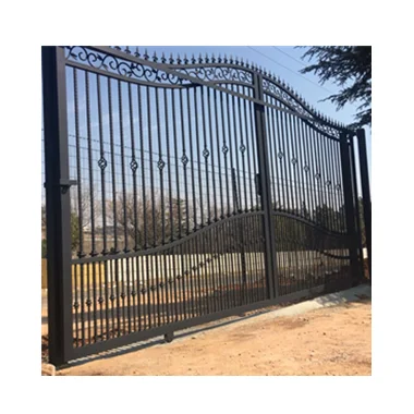Hot Selling Cheap Wrought Iron Gates Iron Gate Design Wrought Iron Gate