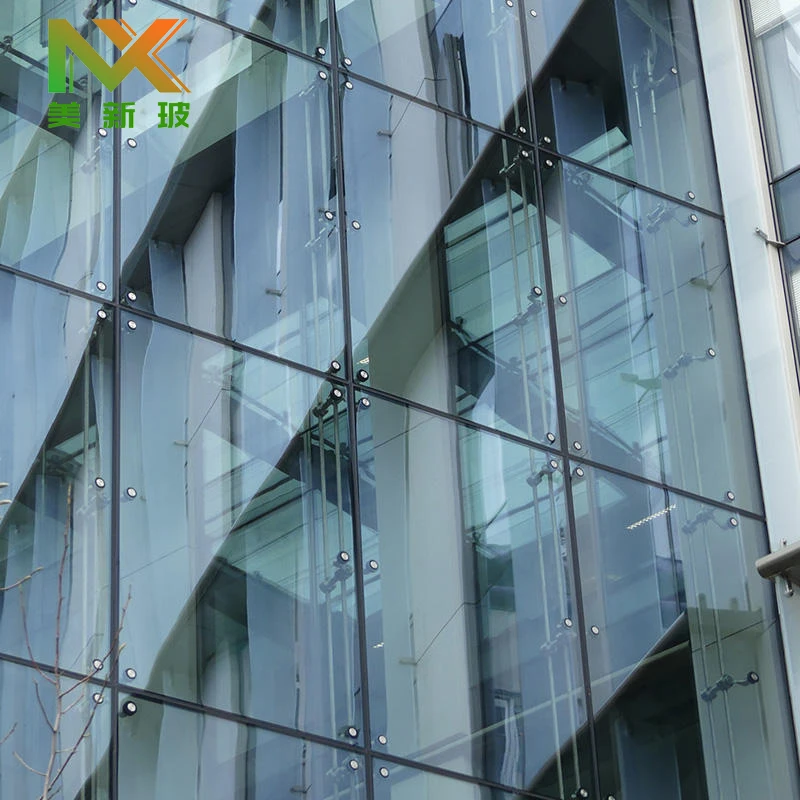 China Manufacturer Curtain Walls Low E Insulated Glass Wall Curtain Window