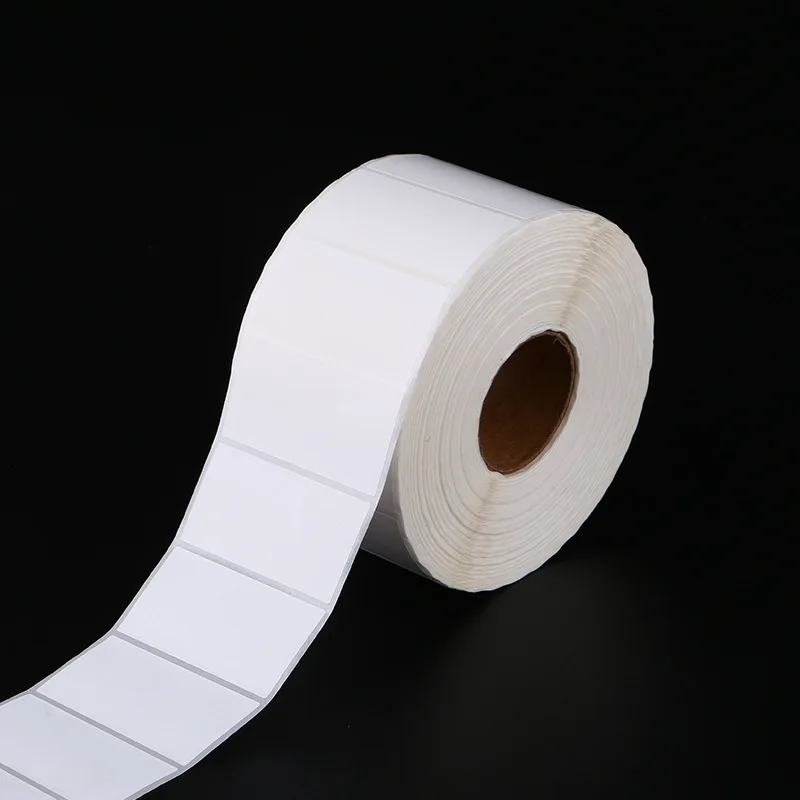 Высокое Качество Оптовая Продажа с фабрики белые пустые термобумага этикетки наклейки 30*50 мм супермаркет Этикетка Бумага