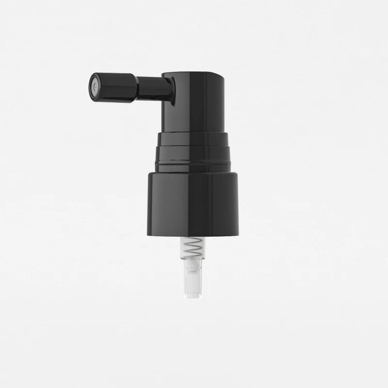 Personal care medicine nasal spray bottle plastic fine mist sprayer head