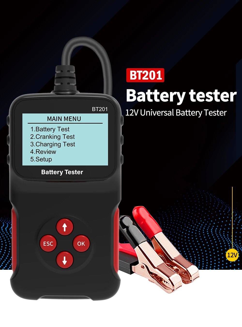 Preferential Price 12v 24v petrol diesel car diagnostic scan tool Multi-language fault analyzer