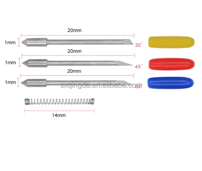 Factory Price High Quality CB09 Graphtec Blade 45 degree Vinyl Cutter Blade plotter cutter blade cbo9u-5