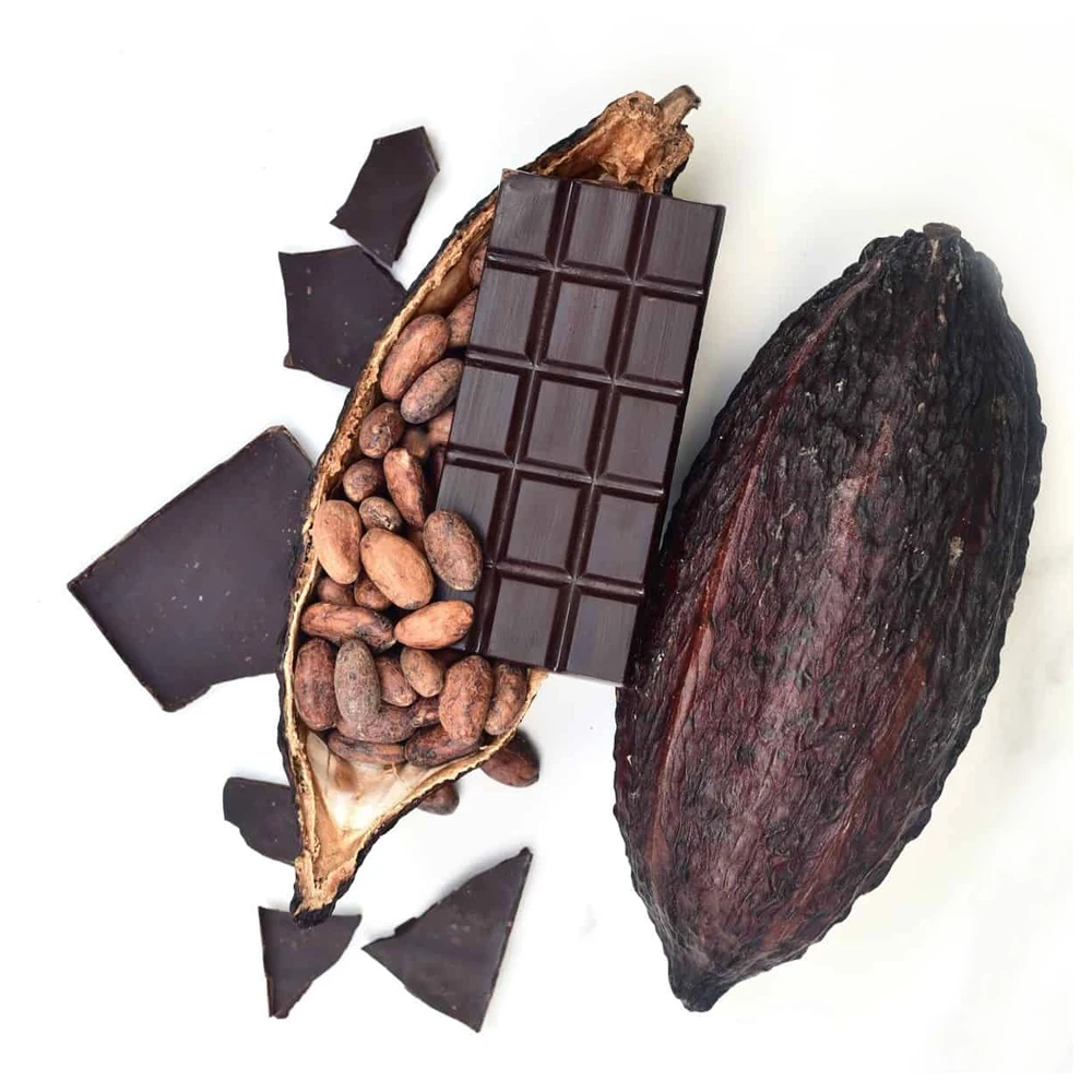 Индонезийские чистые органические какао-бобы с богатым натуральным вкусом и экологически чистыми продуктами разнообразные