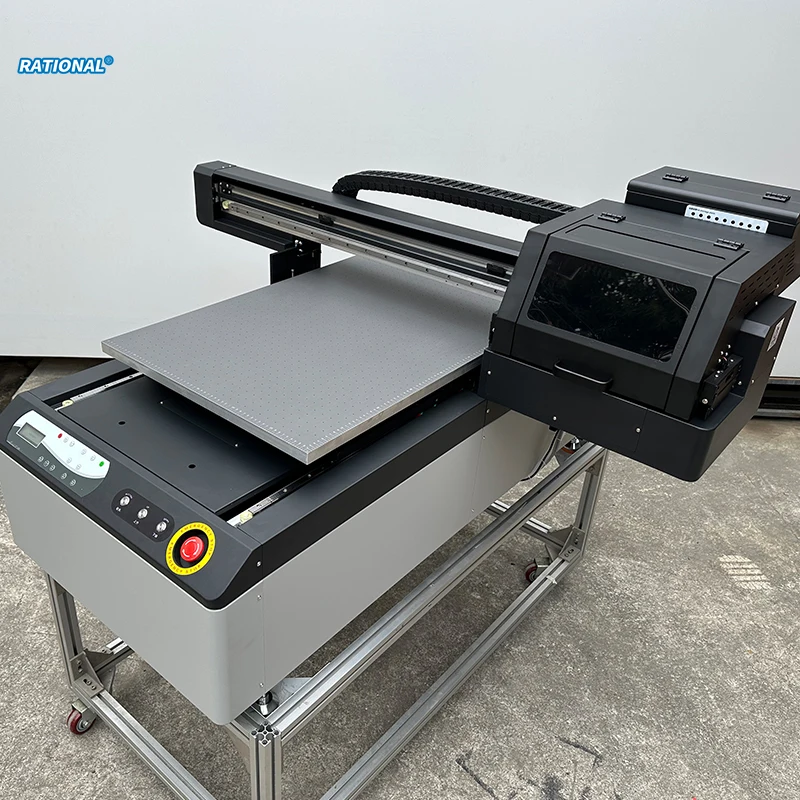 6090 UV DTF Printer Full Set AB Film  Label Machine Printing Sticker for Phone case Bottle Glass Metal  6090 UV Flatbed Printer