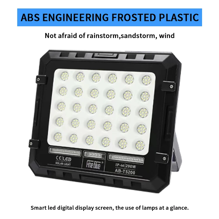 30W LED Solar Security Flood Light LED IP65 Outdoor Floodlight 6 Volt Solar LED Street Light for Outdoor in Smart Cities