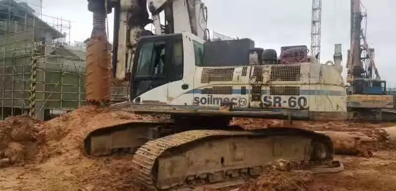 Италия сделано Soilmec SR60 SR-70 SR-65 SR80C буровая установка soilmec б/у R-516 R-622HD SR65 SR70 Земляной Бур гидравлическая сваебойная