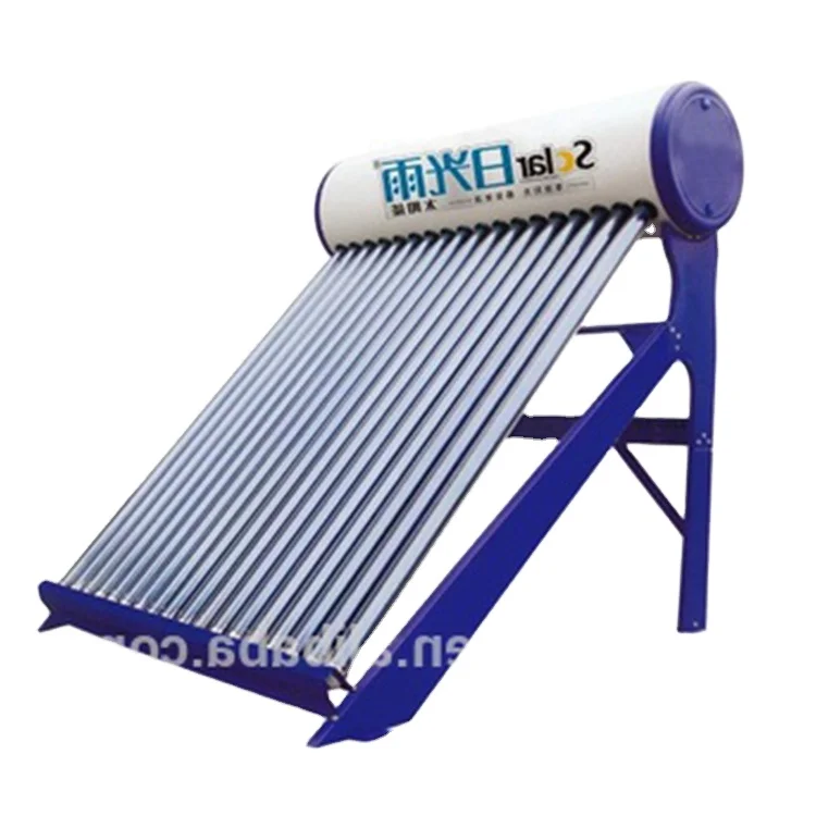 Solar Water Heater/rooftop solar water heater/Light blue/150Liters for 3 people