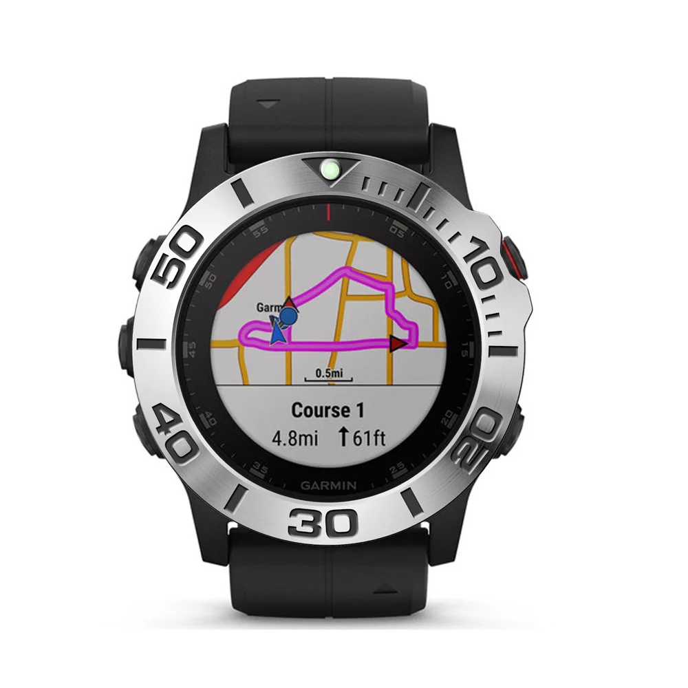 Stainless Steel Watch Case Bezel for garmin fenix 5x