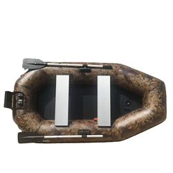 Manufacturer Cheap Drift Boats 250cm 8.3ft 2 Persons Drop Stitch Drift Boat Fishing Row Raft  Yoursjoys Wholesale