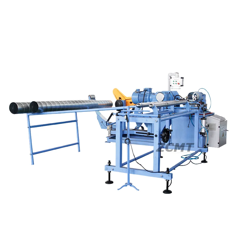 1600 Automatic Spiral Duct Machine New HVAC round Pipe Making Line Construction Stainless Pipe mould spiral duct production line