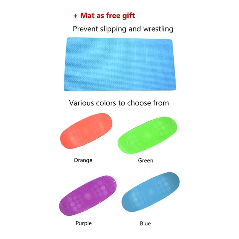 Fitness Balance Board Simple Core Workout Yoga Gym Fitness Abdominal Leg Training Balance Exercise