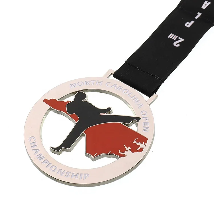 Manufacturer Custom Karate Taekwondo Martial Arts Competition Souvenir Sports Medal