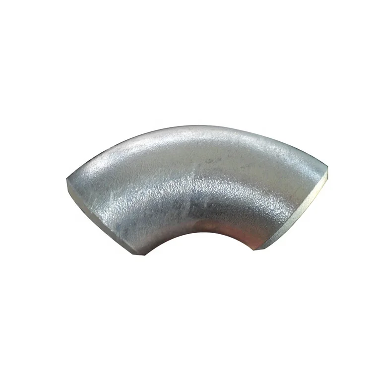 ASME B16.9 Carbon steel 90 degree LR BW elbow Galvanized pipe fitting