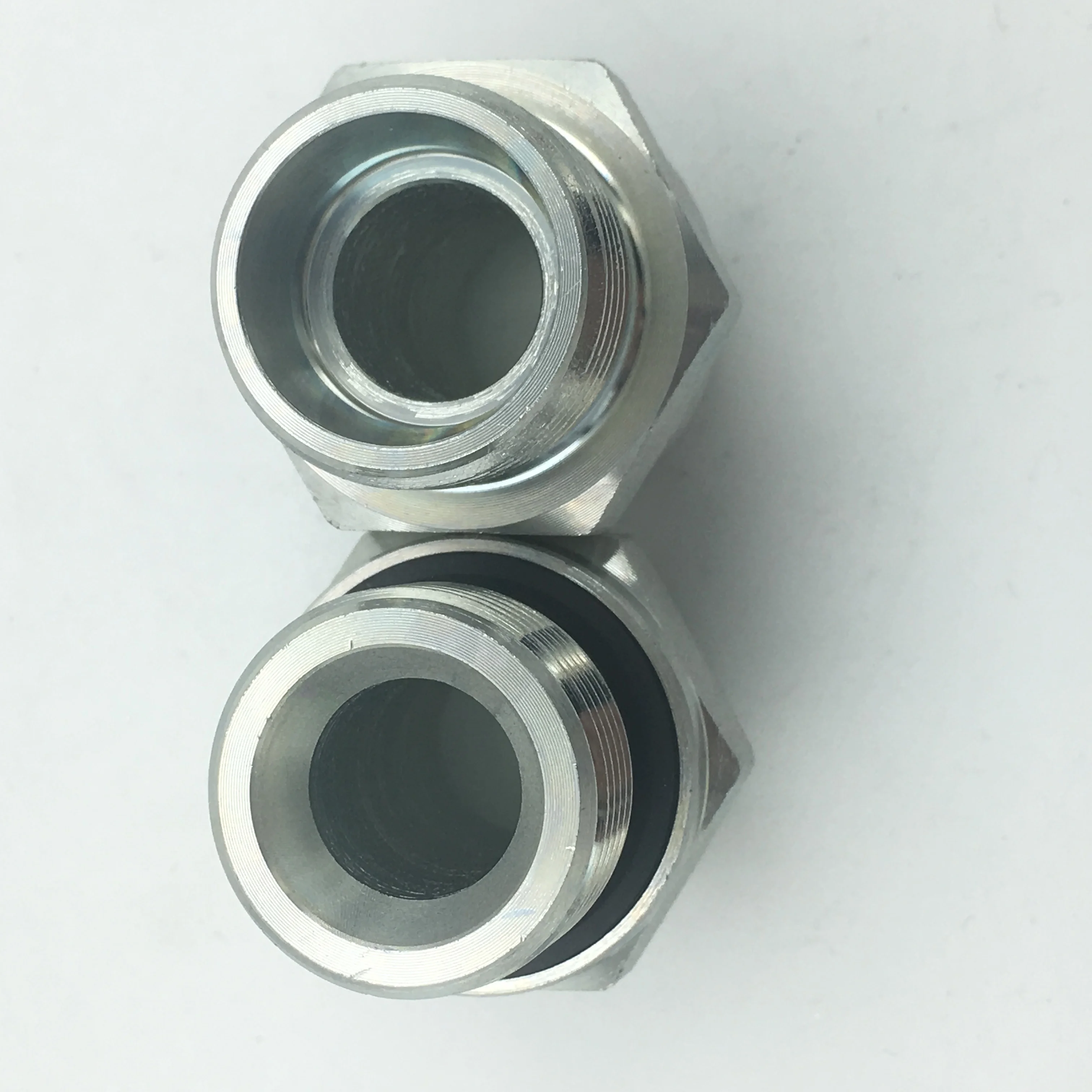 high quality metric male 24 cone and 60 cone  hydraulic hose adapters and  fitting