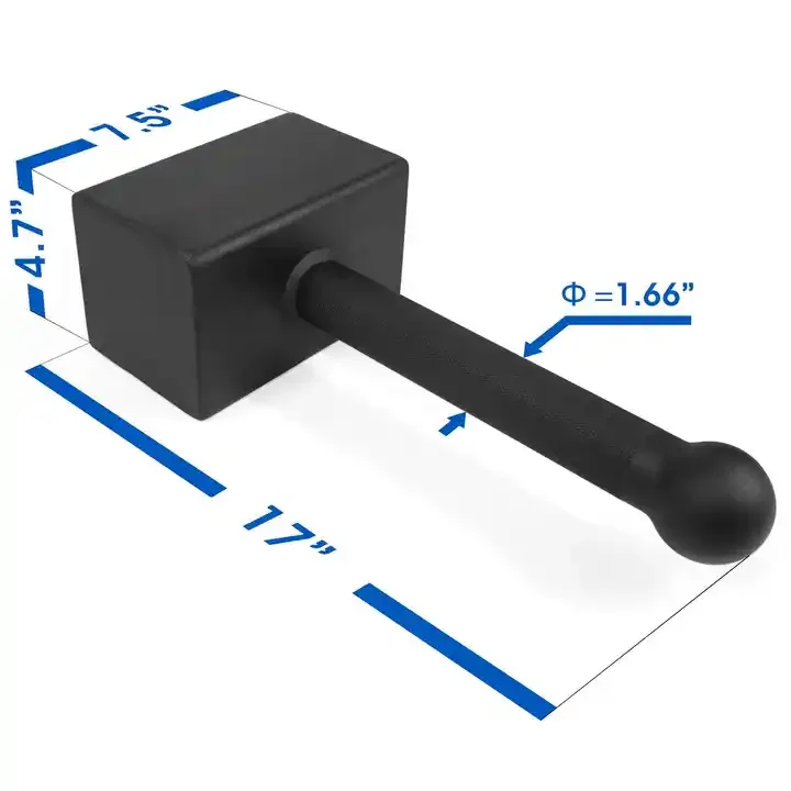 Loadable Thor Hammer Innovative Fitness Hammer for Core, Grip, Forearm and Strength Training