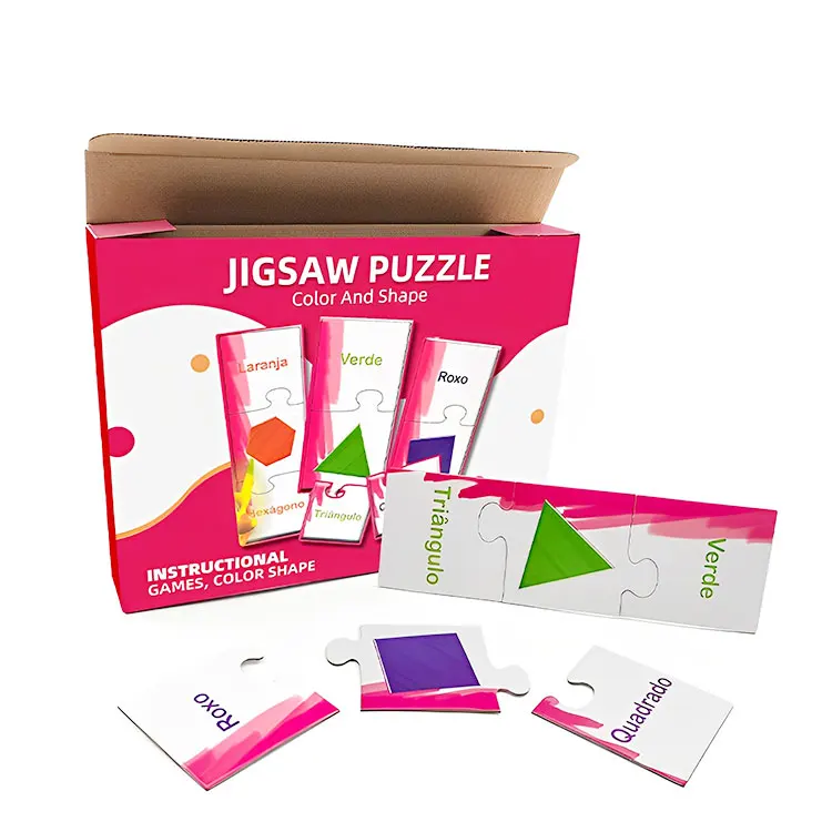 Kids Cards printing for children advanced puzzle for boys and Girls Darl Books Animals Sea 2-3 to boys and girls