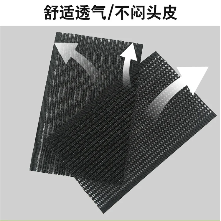 Special-shaped Bangs Paste Custom Bangs  Fixed Broken Hair Post Color Hair Reel Custom nylon Hook and Loop fastener cable tie