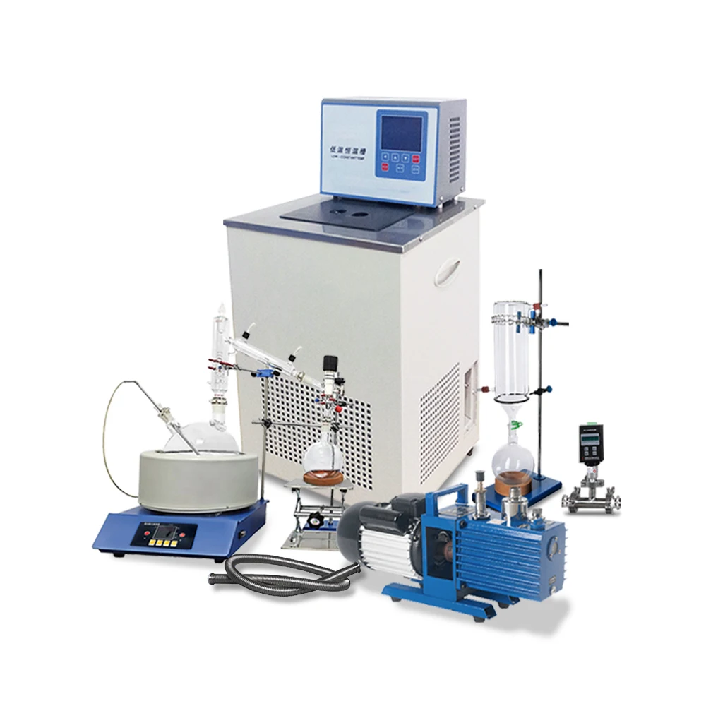 2021 Hot sale short path Distillery  AYAN-SP2L  2L Short Path Evaporator  short path distil equip