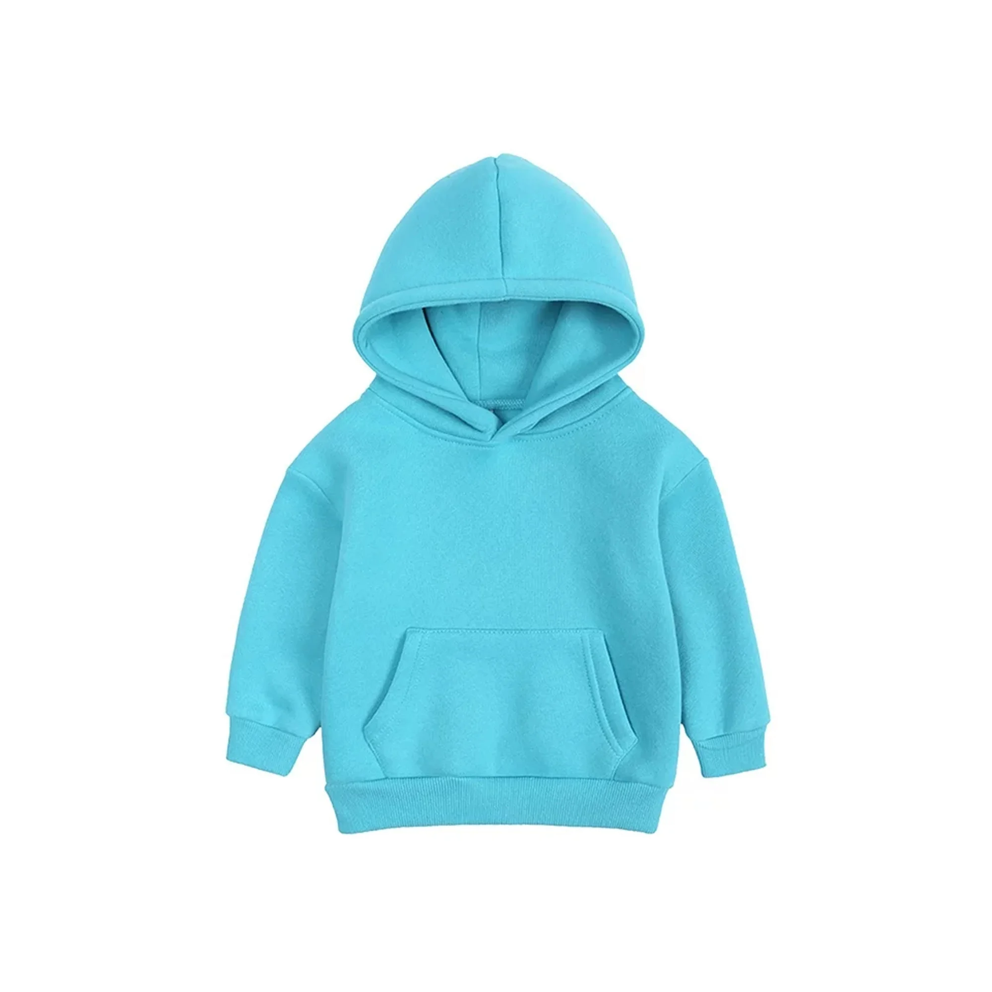 100% High Quality Wholesale Price Children Solid Color Blank Sports Hoodie Kids Boys Winter Hoodie For Kids From Bangladesh