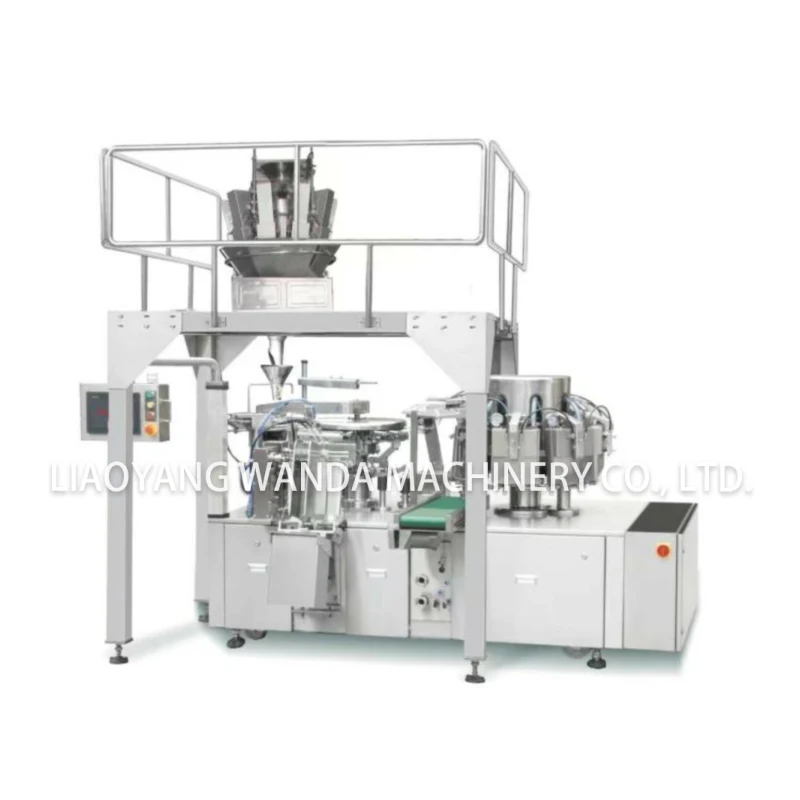 High Speed French Fries Candy Chips Milk Tablets Packing Machine