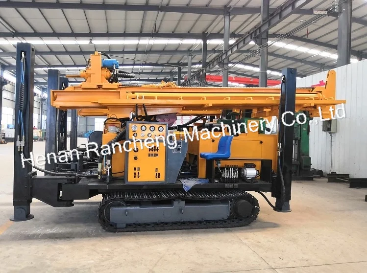 2024 Best Selling Max Depth 680m Crawer Mounted Hydraulic Water Well Drilling Rig Machine in stock