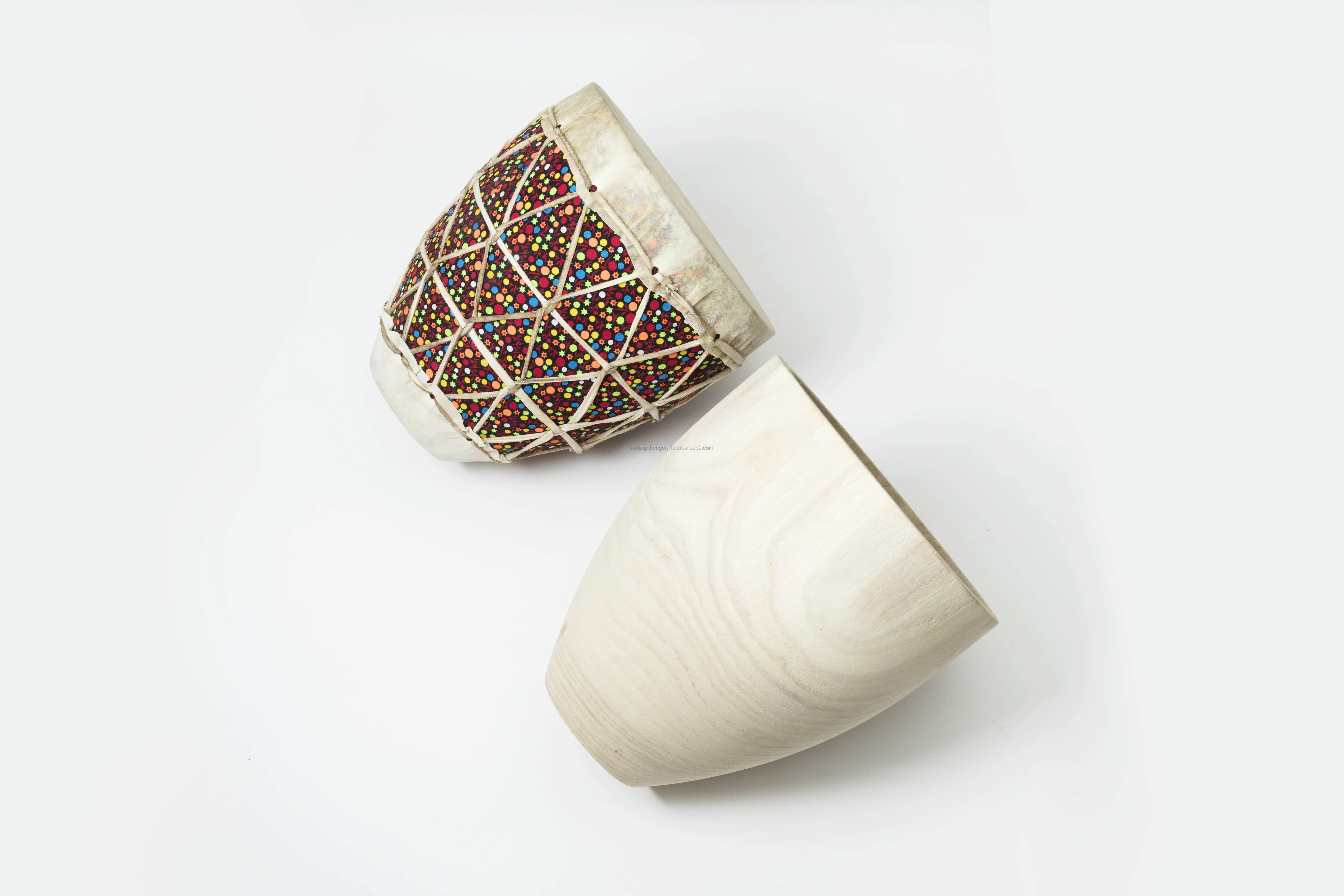 Tambourine Wood Drum /African waist drum