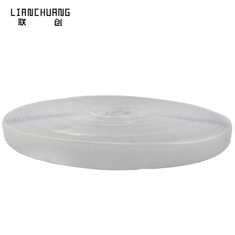 Горячая продажа Заказная прочная Лента пластиковый формованный крюк и велюровая петля ткань