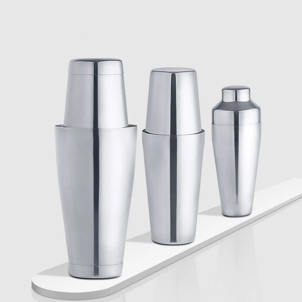 Hot Selling Portable Full Bar Tool Set With Stainless Steel Bar Accessories Kit Gifts Cocktail Shaker Set